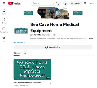 BeeCave HME on YouTube